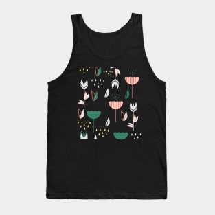 Flowers and raindrops Tank Top